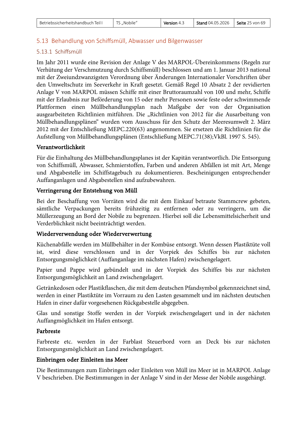 Teil I des Betriebssicherheitshandbuchs, Seite 25