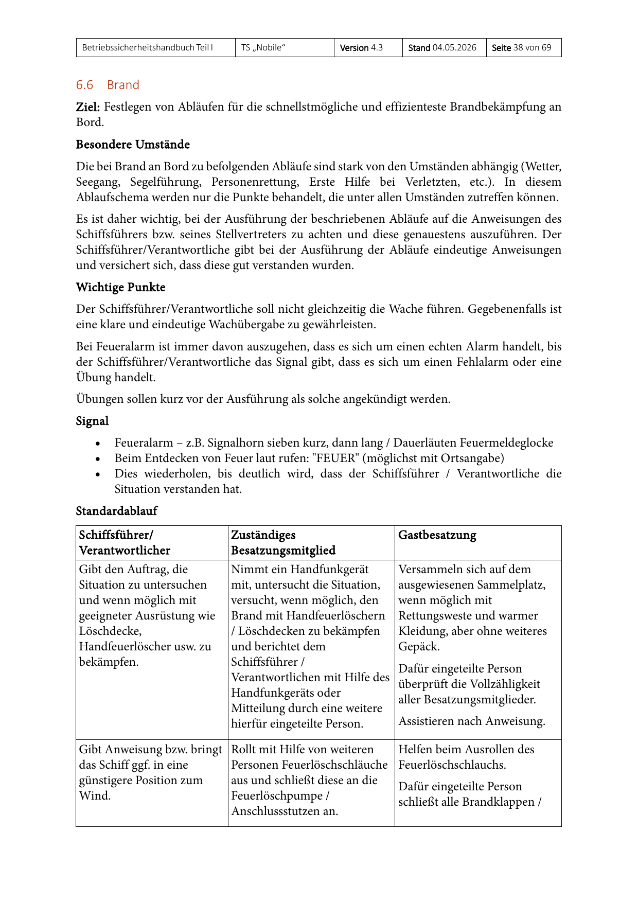 Teil I des Betriebssicherheitshandbuchs, Seite 38