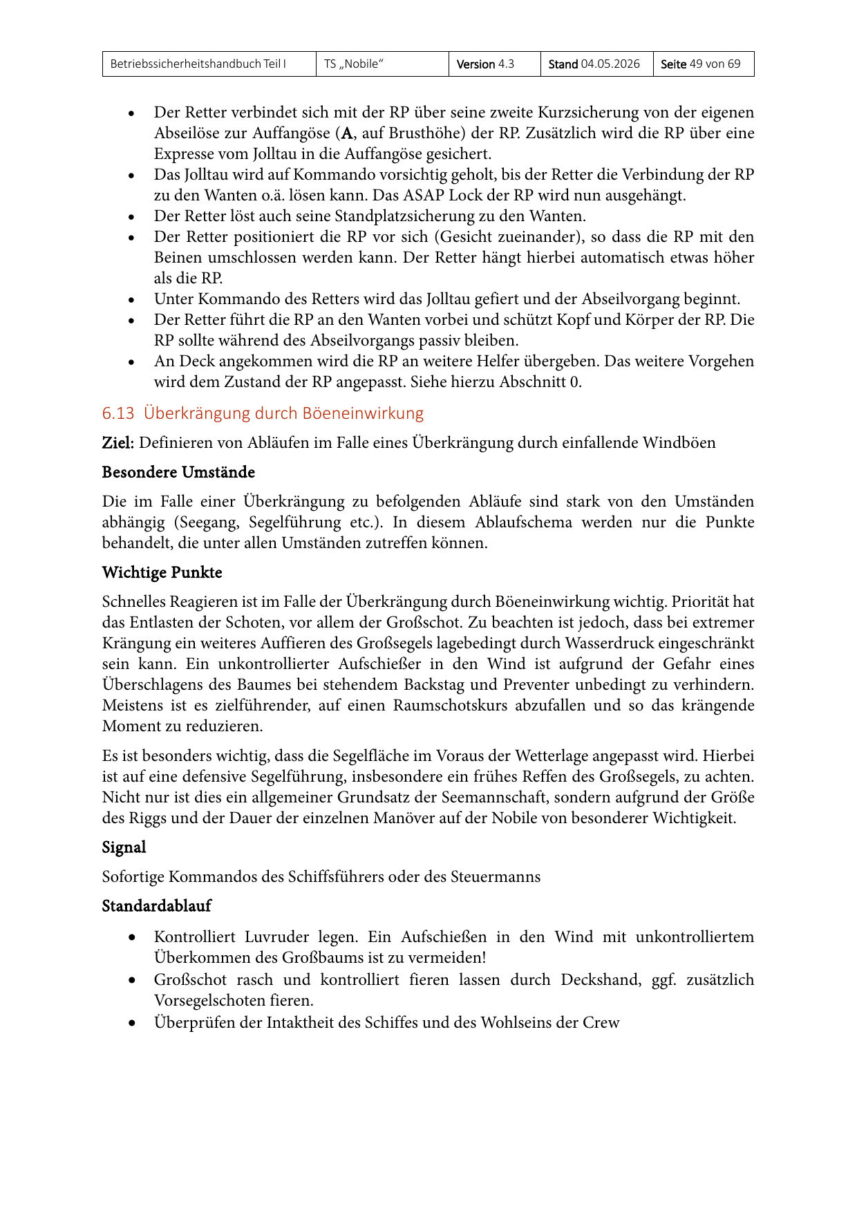 Teil I des Betriebssicherheitshandbuchs, Seite 49