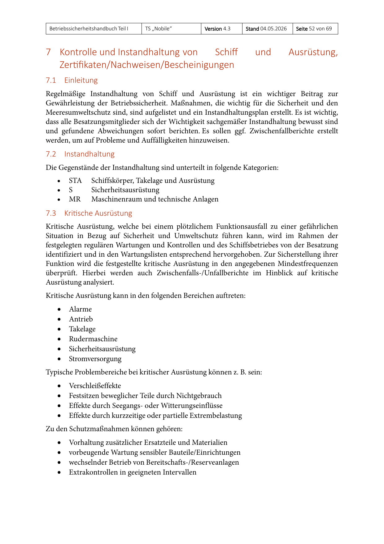 Teil I des Betriebssicherheitshandbuchs, Seite 52